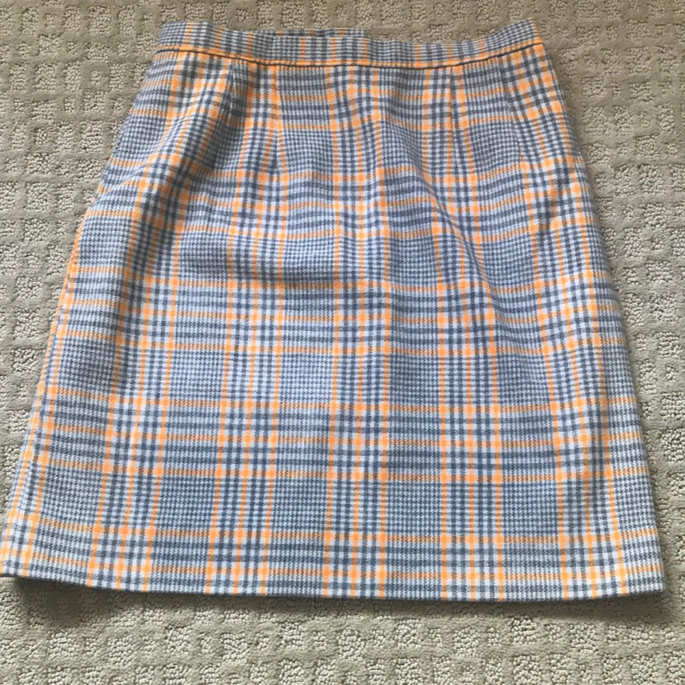 🦩Vintage plaid skirt